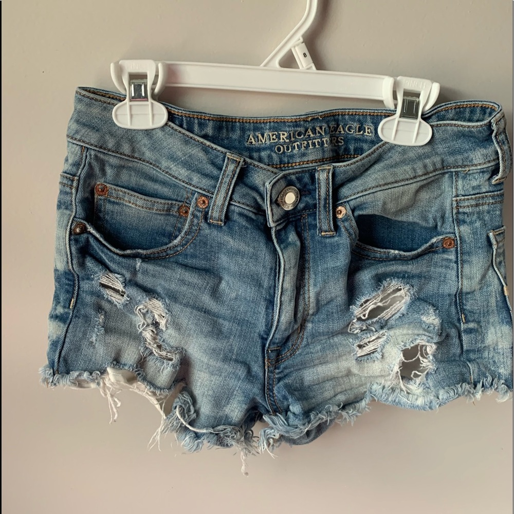 Ripped shorts
